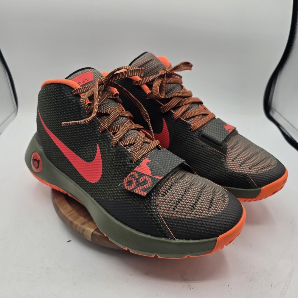 Nike KD Trey 5 III Men's Basketball Shoes Olive Size 10 - 749377-263